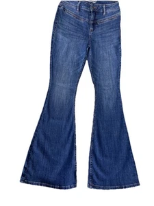 IDYLLWIND FUELED BY MIRANDA LAMBERT DARK WASH FLARE STR DENIM JEANS Sz 6, 34/33 - Picture 1 of 16