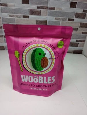 The Woobles Crochet Kit Mateo The Avocado All Materials Included Intermediate