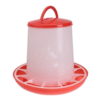  Hühnerfutter Automat Hängend Futterspender Für Viehfutterautomat - Bild 1 von 4