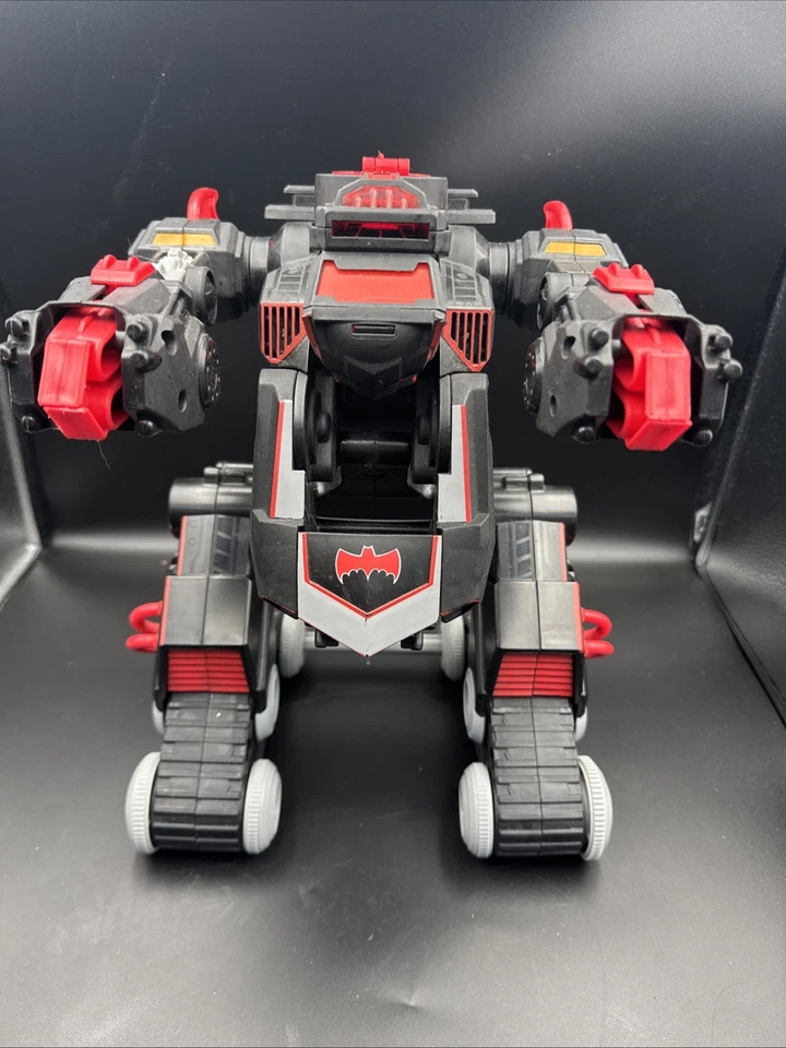Imaginext DC Super Friend RC Rojo Transformador Batbot Batman Robot Tanque sin control remoto Foto 1 de 4