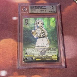 Weiss Schwarz “Blowing A Kiss” Frieren SR S108-E005S BGS 10 Pristine - Picture 1 of 2