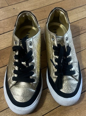DKNY Sneakers Womens Gold Shoes Sz 7.5 M - Image 1 of 4