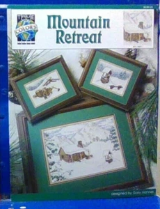 True Colors Cross Stitch Leaflet pattern "Mountain Retreat" - Picture 1 of 1