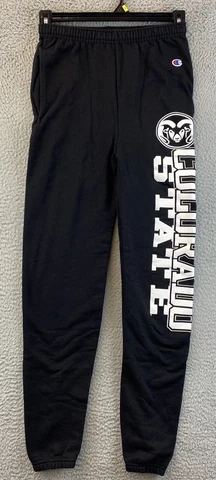 CSU Colorado State Rams Vintage Gray Sweatpants Cotton Mens XS / 84-52 Cover