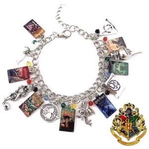  Pulsera con cubierta de libro de Harry Potter hecha a mano - Imagen 1 de 10