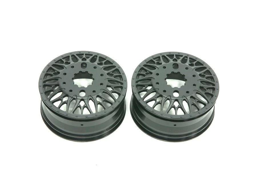 CEN Racing - KG1 Forged KD014 Trident-D Wheels, Rear, 37mm Width, Black, 2pcs - Image 1 of 1