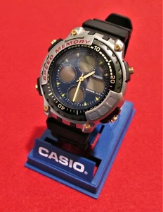 Reloj de pulsera Casio Speed Memory AD-301 1996 - nuevo stock antiguo - Imagen 1 de 6