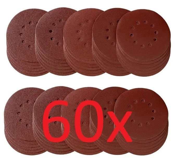 60 x Klett Schleifscheiben Langhalsschleifer Deckenschleifer Ø 225mm K 60-240 - Bild 1 von 1