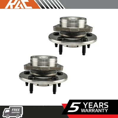 2pcs Front Wheel Bearing Hub For 1997 1998-1999 2000 Ford F-150 4WD - Image 1 of 4