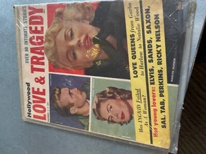 Hollywood LOVE & TRAGEDY Magazine Number 2 1956 Dean, Marilyn Monroe, Bergman - Imagen 1 de 6