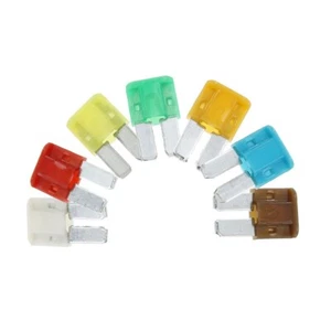 Mini Car Fuse Long Foot Insert Zinc Auto Electric Kit 5Amp 7.5Amp 10Amp 15A-30A - Picture 1 of 19