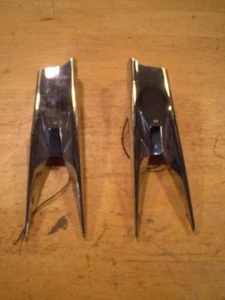 Delta NOS Twin Bicycle Tank Lights 1960's Rollfast Hawthorne Ross ? RAT ROD - Picture 1 of 6