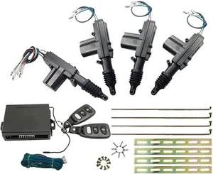 Power Door Lock Kit, Universal Keyless Entry Car Kit, Remote Door Lock Kit with - Picture 1 of 4