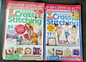 World Of Cross Stitching magazine LOT Issues 330 and 332 2023 Sealed! Brand New! - Bild 1 von 9