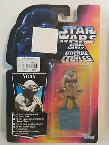 Kenner Star Wars Yoda Action Figure Toy Multi Lingual Packaging Vintage - Picture 1 of 7