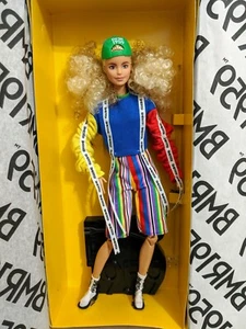 Barbie BMR1959 Color Block Sweet Shirt With Logo Tape & Striped Short - Bild 1 von 3