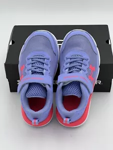 Under Armour Niñas Grandes UA Tenis Zapatos para Correr Púrpura Talla 2Y, 3Y, 4Y, 6Y, 7Y - Imagen 1 de 6