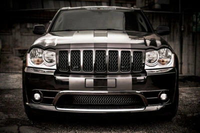 FOR Jeep Grand Cherokee 10" Racing Stripes 20' by 2 Duel Twin 10 Inch by 40 FEET Foto 1 de 4