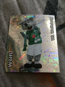 PANINI BUNDESLIGA 2008/2009 FIGURE NR 470 NEWSSTAND/MINT VFL WOLFSBURG WOLFI
