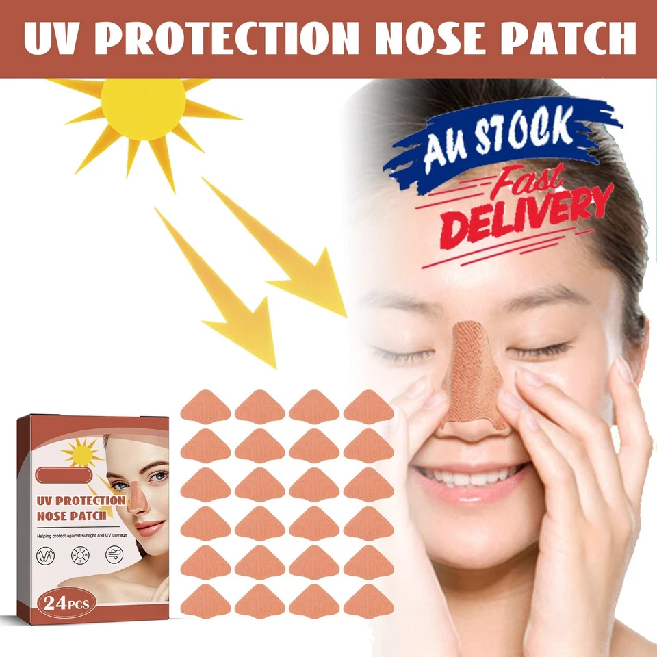24Pcs Sun Nose Guard Sun Protection Nose Patch UV Nose Sun Protection Nose - image 1 of 4