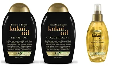 OGX Hydrate & Defrizz Kukukui Öl Haarprodukte - wählen Sie Ihre Präferenz