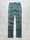 Just Cavalli Vintage Printed Jeans Women’s Size 27
