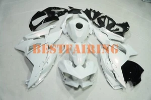 White to Red Chameleon Fairing Kit w/Tank Cover For Kawasaki Ninja 500 2024-2025 - Picture 1 of 24