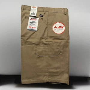 Genuine Dickies Men's Twill Shorts Light Khaki Size 34 New Regular Fit - Picture 1 of 3