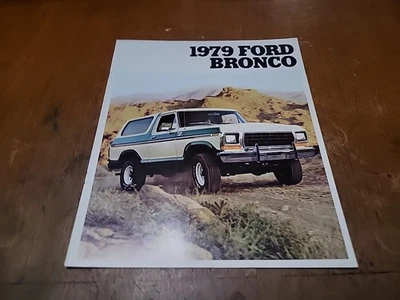 1979 Ford Bronco Truck 4WD Free Wheeling Ranger XLT Custom Color Sales Brochure - Image 1 of 2