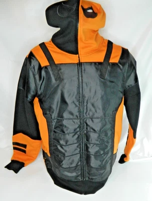 DC Comics Deathstroke Sudadera con Capucha Para Hombres Mediana Disfraz Disfraz Cremallera Completa Máscara Pullover Foto 1 de 4
