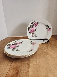 4 - Bellaire 7-3/4" Salatteller Yamato Fine China of Japan #7110 Rosa Pfingstrose - Bild 1 von 3