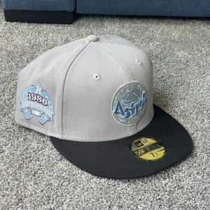 Capanova New Era Houston Astros Fitted Hat 1986 All-Star Game Patch Size 7 3/4 - Picture 1 of 9