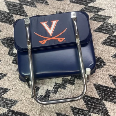 VTG University of Virginia UVA Stadium Bleacher Seat Chair Hoos Football.  - Image 1 of 4