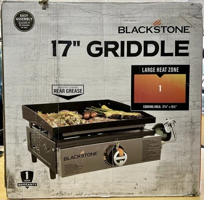 Решетка Blackstone 17 дюймов - 2142 - большая зона нагрева нержавеющая сталь простая сборка - Изображение 1 из 4
