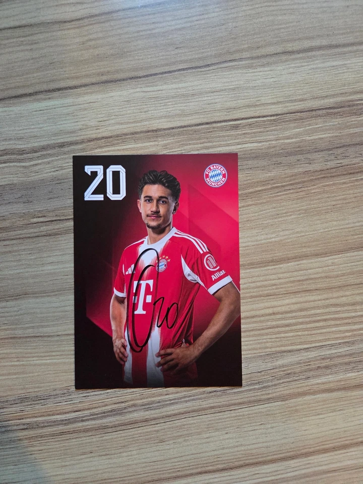 Tom Bischof AK 2025/2026 signiert FC Bayern München / Neu / DfB / WM2026 - Bild 1 von 1