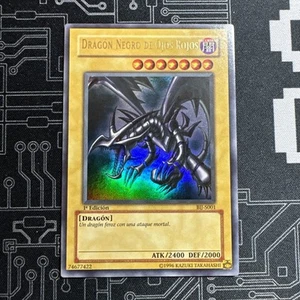 🔥🔥Red-Eyes B. Dragon 1st Ed BIJ-S001 SDJ-001 Spanish Yugioh Rare- MINT - Picture 1 of 6