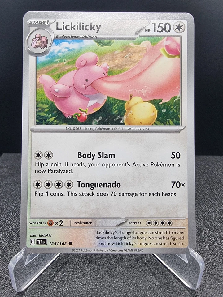 Lickilicky #125/162 SV05: Temporal Forces Common - Pokemon Cards - Image 1 of 1