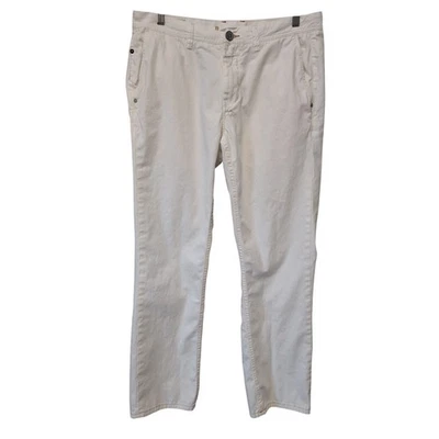 Tommy Bahama Relax Jean Straight Leg Men 35 (Fits 34x32) White Cotton Seaside - Image 1 of 4