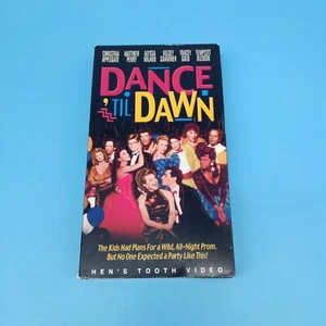 Dance Til Dawn VHS 1988 Christina Applegate Matthew Perry Alyssa Milano RAR! - Bild 1 von 5