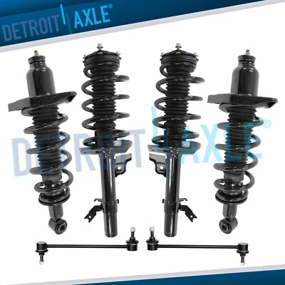 Puntales delanteros y traseros AWD con kit de barras estabilizadoras de resorte helicoidal para Acura MDX 2014-2020 Foto 1 de 4