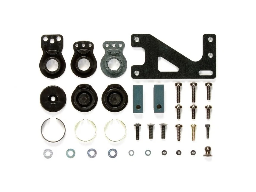 TAMIYA 56532 ALUMINUM SERVO MOUNT AND HIGH TORQUE SERVO SAVER - Image 1 of 1