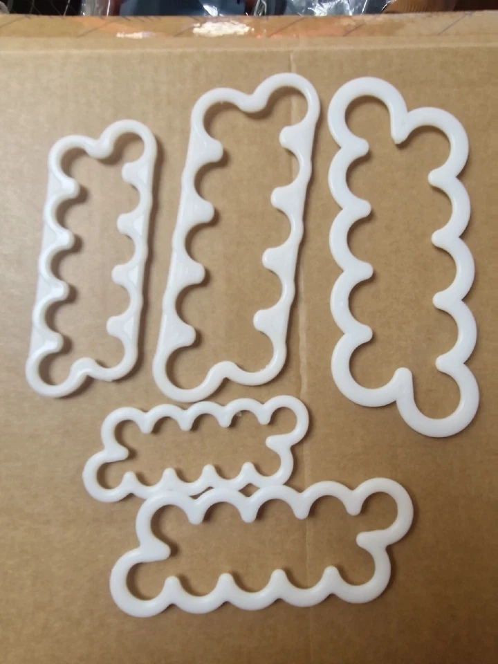 Fmm 5 X Flower Cutters Rose Carnation  - Image 1 of 1