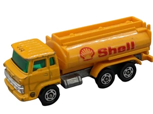 Tomica TOMY Hino Truck Shell Gasoline No.52.53.54 Scale 1/102 Vintage Yellow - Picture 1 of 12