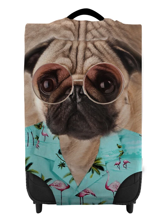 Hawaiian Pug Caseskinz Case Cover *SUITCASE NOT INCLUDED*  - Image 1 of 1