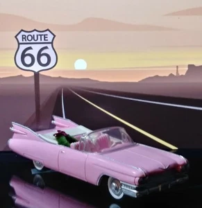 Hallmark 1959 Cadillac De Ville Ornament #6 in Classic American Cars Series - Picture 1 of 6