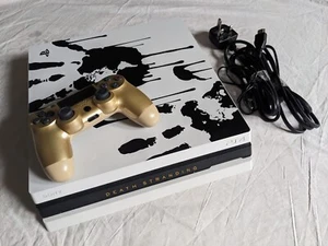 Sony Playstation 4 PS4 Pro 1TB Console - Boxed Limited Edition Death Stranding - Picture 1 of 6