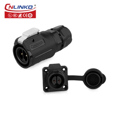 CNLINKO M16 2-9 Pin Waterproof Power Wire Connector For LED Display LED Lighting - Image 1 of 4