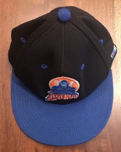Legends Sports Academy Medium Black Blue Baseball Cap Hat New - Picture 1 of 10