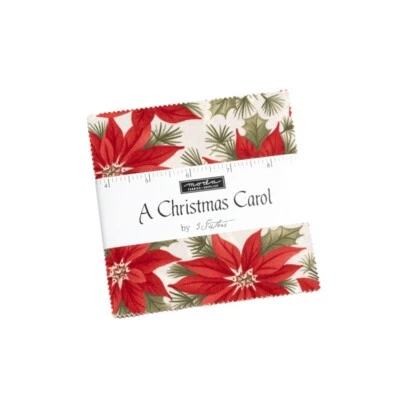 Moda A CHRISTMAS CAROL 3 Sisters CHARM PACK 42- 5" squares 30's Quilt Fabric - Image 1 of 4