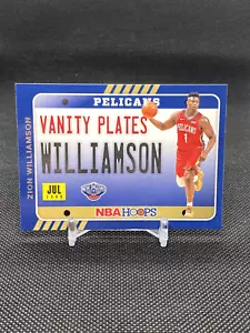 Placas de tocador Zion Williamson Pelicans 2020-21 NBA Hoops - Imagen 1 de 2
